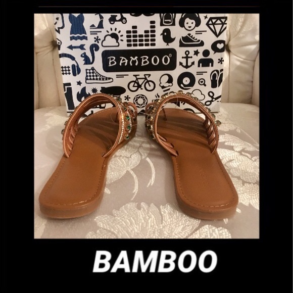 BAMBOO LAST ONE Festival Jeweled Flat - Picture 6 of 7